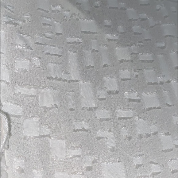 IRO Mijo Woven Ruffle Dress In White - Picture 13 of 14